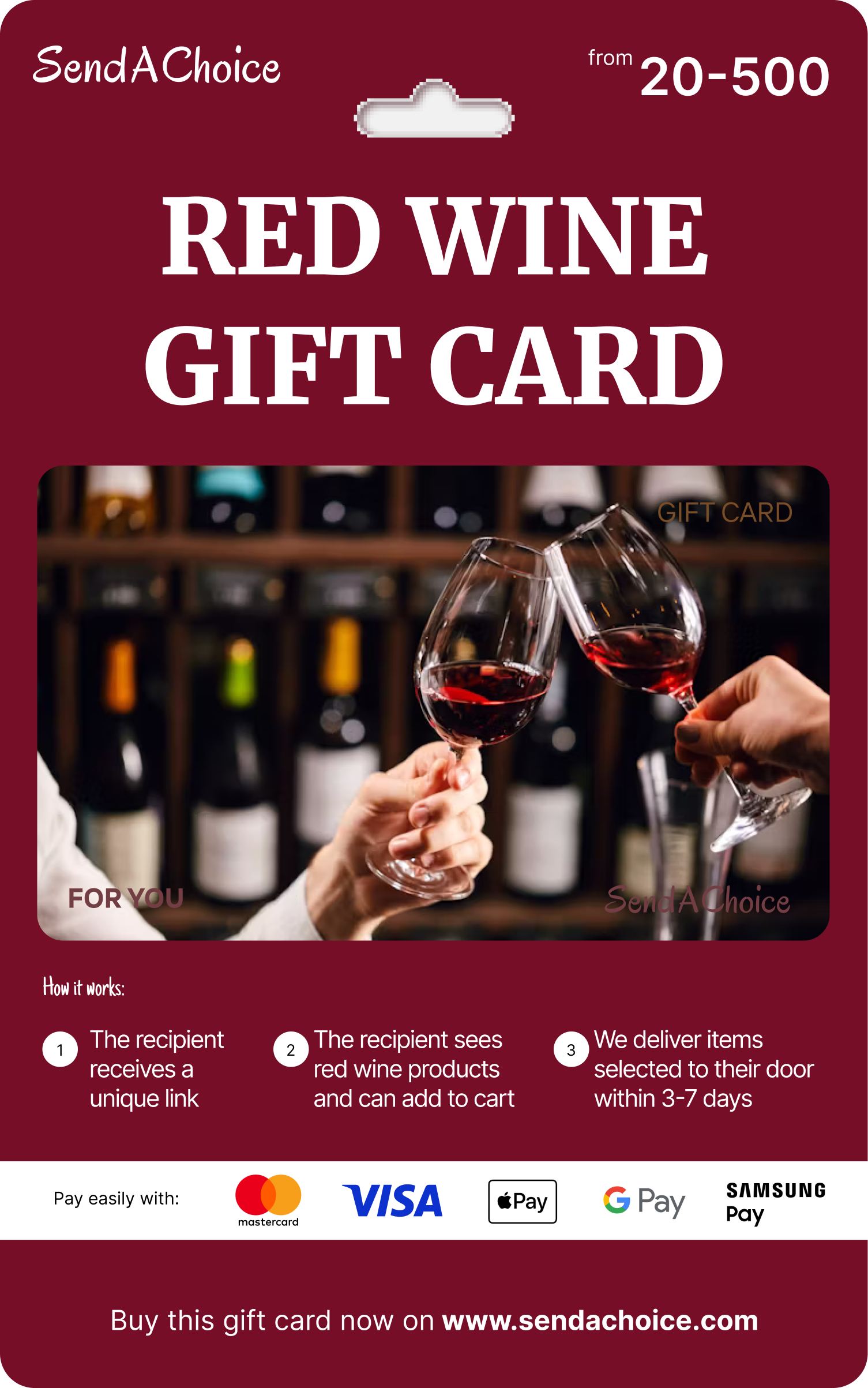 Red Wine Gift Card