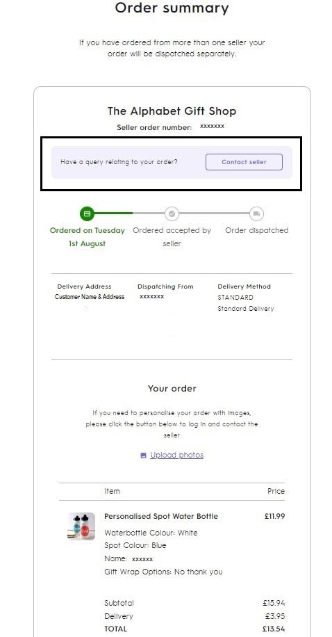 Guest Checkout - Order Summary Journey 1