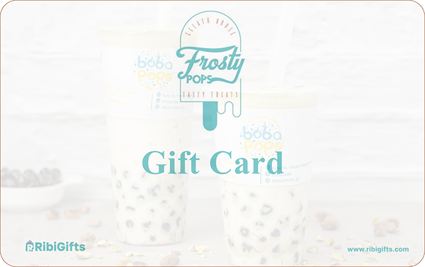 buy gift vouchers for Frosty Pops Gift Card on Ribigifts | instant giftcard delivery | get started on www.Ribigifts.com/all/giftcards