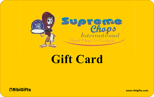 buy gift vouchers for Supreme Chops Gift Card on Ribigifts | instant giftcard delivery | get started on www.Ribigifts.com/all/giftcards