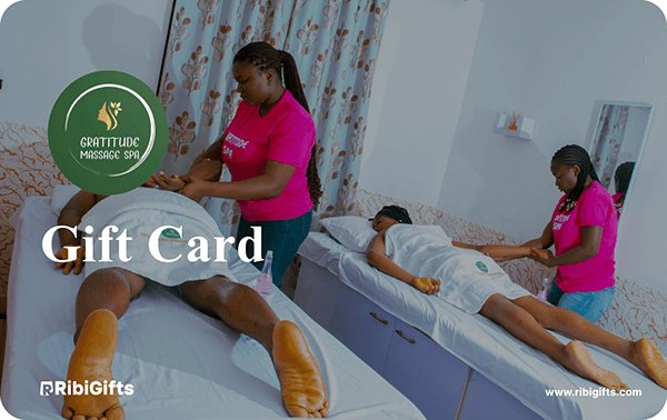 buy gift vouchers for Gratitude Massage Spa Gift Card on Ribigifts | instant giftcard delivery | get started on www.Ribigifts.com/all/giftcards