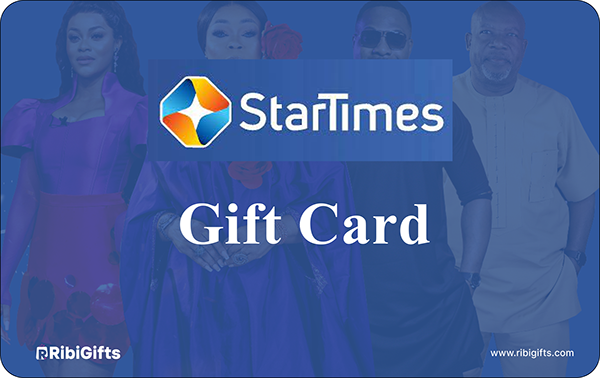 buy gift vouchers for Star Times Gift Card on Ribigifts | instant giftcard delivery | get started on www.Ribigifts.com/all/giftcards
