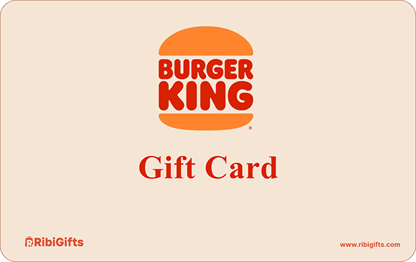 buy gift vouchers for Burger King Gift Card on Ribigifts | instant giftcard delivery | get started on www.Ribigifts.com/all/giftcards