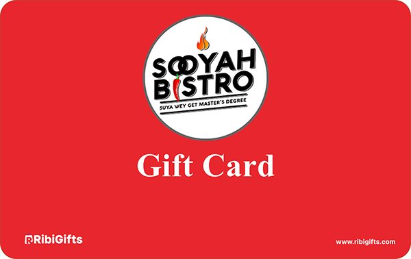 buy gift vouchers for Sooyah Bistro Gift Card on Ribigifts | instant giftcard delivery | get started on www.Ribigifts.com/all/giftcards