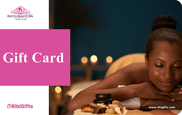 buy gift vouchers for Pattys Beuaty Spa Gift Card on Ribigifts | instant giftcard delivery | get started on www.Ribigifts.com/all/giftcards