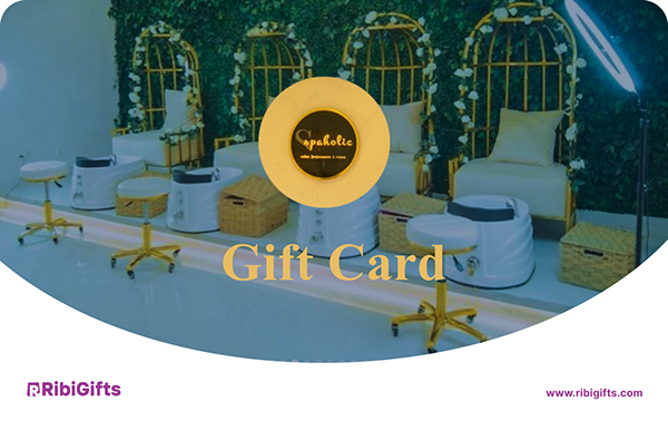 buy gift vouchers for Spaholic Gift Card on Ribigifts | instant giftcard delivery | get started on www.Ribigifts.com/all/giftcards