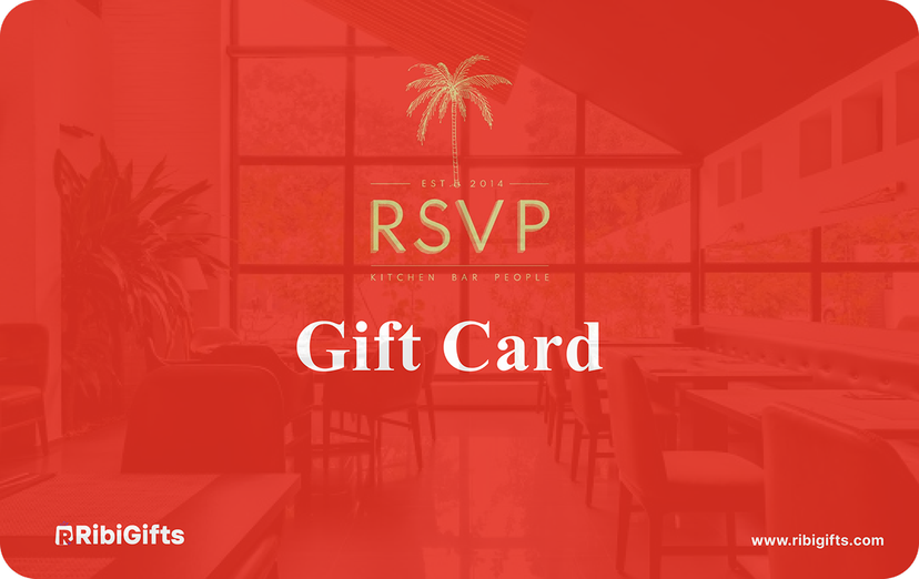 buy gift vouchers for RSVP Gift Card on Ribigifts | instant giftcard delivery | get started on www.Ribigifts.com/all/giftcards