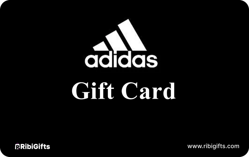 buy gift vouchers for Adidas Gift Card on Ribigifts | instant giftcard delivery | get started on www.ribigifts.com