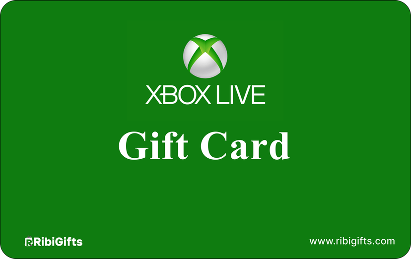 buy gift vouchers for XBox Live Gift Card on Ribigifts | instant giftcard delivery | get started on www.ribigifts.com