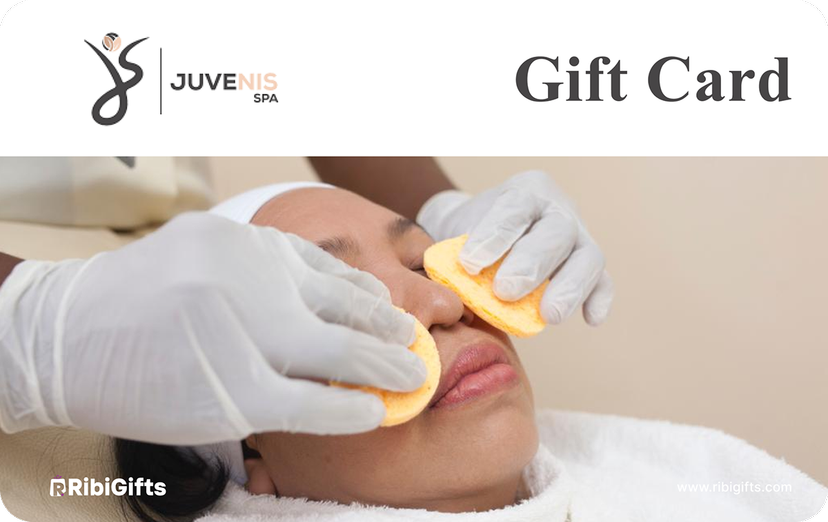 buy gift vouchers for Juvenis Spa Gift Card on Ribigifts | instant giftcard delivery | get started on www.Ribigifts.com/all/giftcards