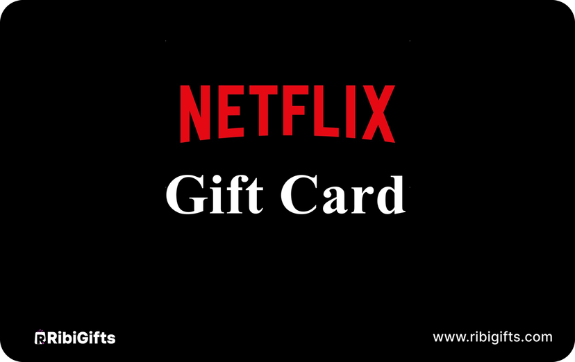 buy gift vouchers for Netflix Gift Card on Ribigifts | instant giftcard delivery | get started on www.ribigifts.com