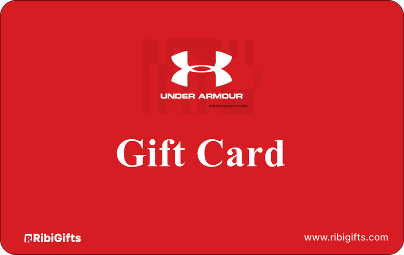 buy gift vouchers for Under Amour Gift Card on Ribigifts | instant giftcard delivery | get started on www.ribigifts.com