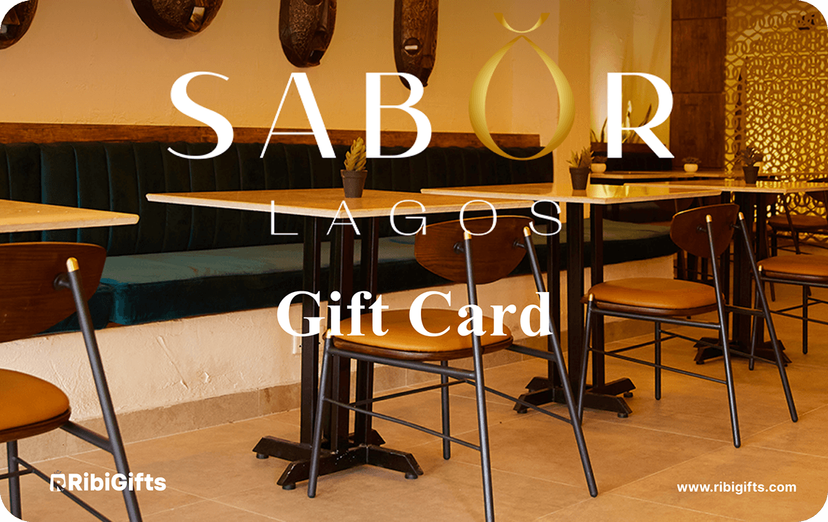 buy gift vouchers for Sabor Lagos Gift Card on Ribigifts | instant giftcard delivery | get started on www.Ribigifts.com/all/giftcards