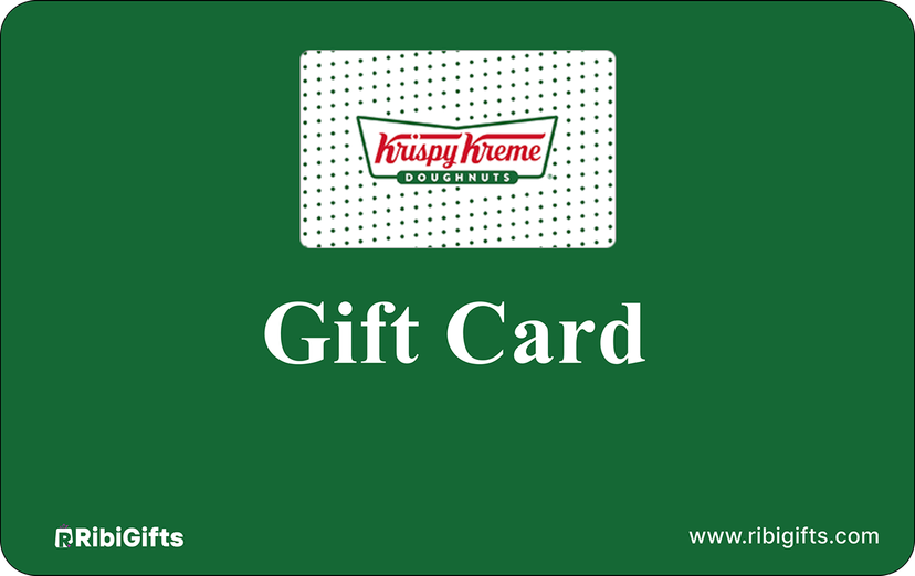 buy gift vouchers for KrispyKreme Gift Card on Ribigifts | instant giftcard delivery | get started on www.ribigifts.com