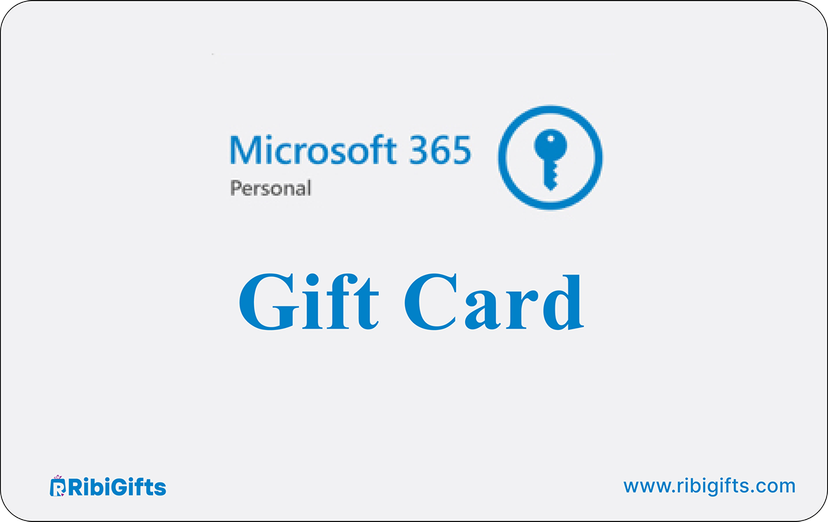buy gift vouchers for Microsoft 365 Personal Gift Card on Ribigifts | instant giftcard delivery | get started on www.ribigifts.com