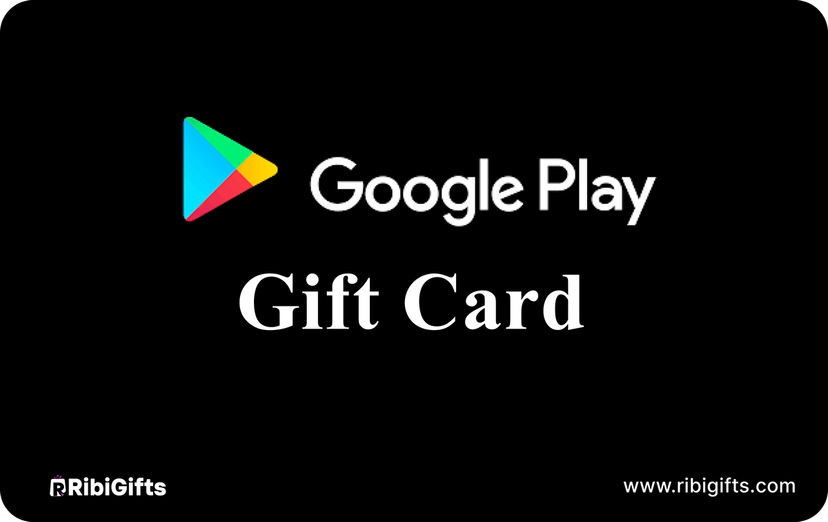 buy gift vouchers for Google Play Gift Card on Ribigifts | instant giftcard delivery | get started on www.ribigifts.com