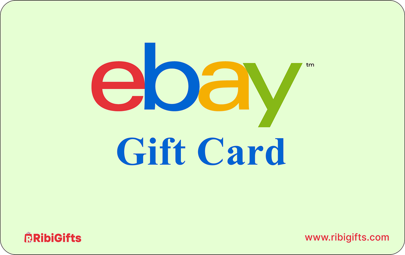 buy gift vouchers for eBay Gift Card on Ribigifts | instant giftcard delivery | get started on www.ribigifts.com